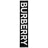 BURBERRY 8054214 Burberry logo-jacquard wool scarf BLACK SCARF MALE One Size