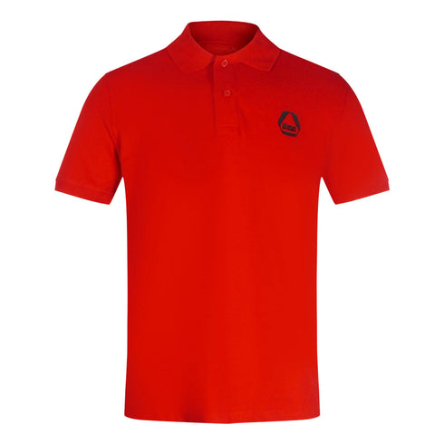 Diesel T-SMITH 8-3 POLO RQIAH 42A Red Polos M S