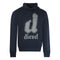Diesel S-GINNOUT 13-A FELPA RIAJH 81E Navy Blue Hoodie M S