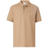 Burberry Branded Circle Logo Camel Beige Polo Shirt