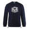 Ice Iceberg S1M-E01163416685 Navy Blue Crewneck Jumper Mens S