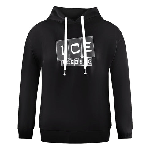Ice Iceberg S1M-E06163419000 Black Hoodie Mens M
