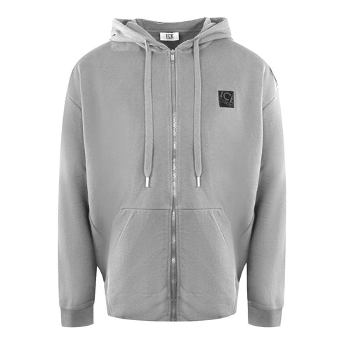 Ice Iceberg S1M-E04163418989 Grey Zip Hoodie Mens M