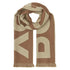 BURBERRY 8057148 Burberry logo wool jacquard scarf BIRCH BROWN SCARF MALE One Size