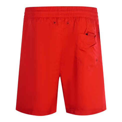 Diesel BMBX-POWEL-47.5 CALZONCINI 42A Red Beach Shorts Mens S