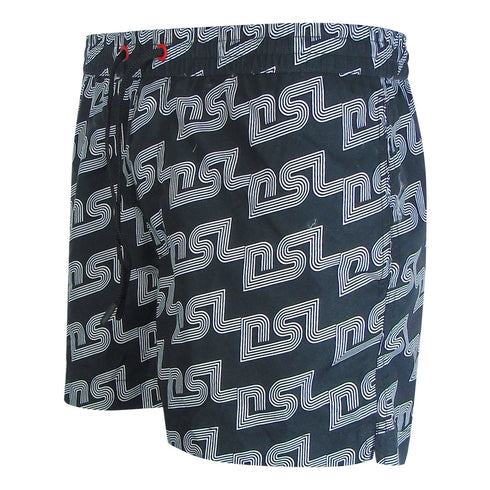 Diesel BMBX-KEN-37 E0013 Black Beach Shorts Mens S