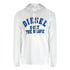 Diesel T-JUST-LS-HOOD-OUT MAGLIETTA RPATI 100 White T-Shirt M XS