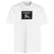 Burberry Box Logo White T Shirt