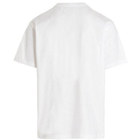 Burberry Box Logo White T Shirt