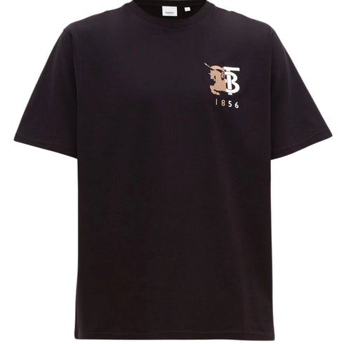 Burberry 1856 Logo Black T Shirt