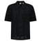 BURBERRY 8070313 Tristam Check Knitted Polo Black BLACK POLO SHIRT MALE XL