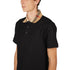Burberry Check Collar Black Polo Shirt S