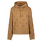 BURBERRY 8072091 Burberry Logo Embroidered Drawstring Hoodie CAMEL LEGACY (Beige) HOODED JUMPER MALE XS