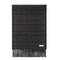 BURBERRY 8074675 Burberry checked reversible cashmere scarf CHARCOLE/BLACK SCARF MALE One Size