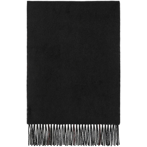 BURBERRY 8074675 Burberry checked reversible cashmere scarf CHARCOLE/BLACK SCARF MALE One Size