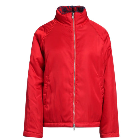 BURBERRY 8077130 Burberry Reversible Rose Fleece Jacket Jacket Red JACKET MALE M