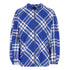BURBERRY 8077178 Burberry Check-Pattern Hooded Zip-Up Jacket KNIGHT IP CHECK (Blue) JACKET MALE XL