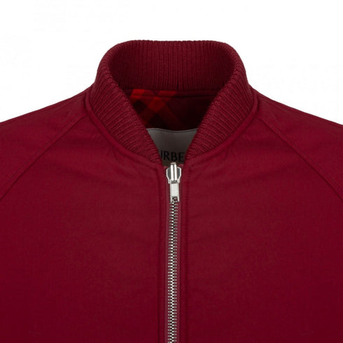 BURBERRY 8078906 Reversible check-print bomber jacket RIPPLE IP CHECK (Red) JACKET MALE L
