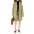 BURBERRY 8079197 Faux Fur Cotton Parka HUNTER (Light Green) PARKA Womens S