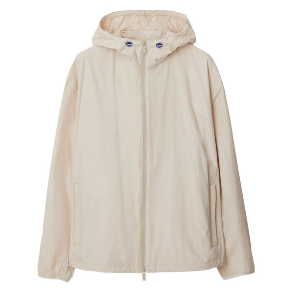 BURBERRY 8080506 Burberry Equestrian Knight-motif hooded jacket SOAP (Cream) JACKET MALE M