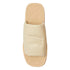 BURBERRY 8081569 Burberry EKD Slab leather slides BUTTER (Beige) SLAB KNIGHT SANDAL MALE UK 8