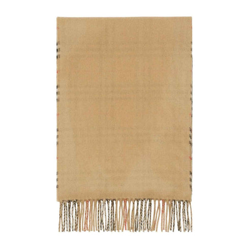 BURBERRY 8082480 Burberry Beige Cashmere Scarf ARC BEIGE SCARF MALE One Size