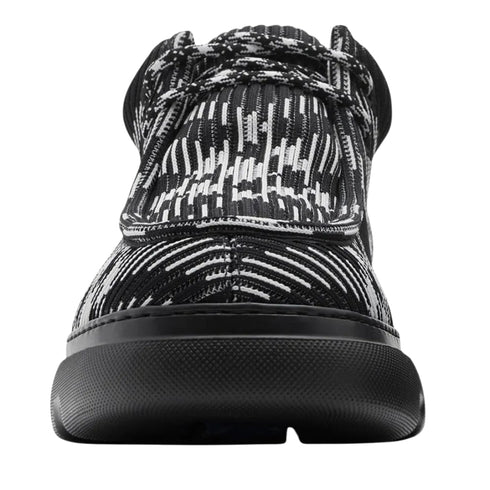 BURBERRY 8083408 Burberry Checked Creeper round-toe derby Trainers BLACK IP CHECK Trainers MALE UK 10