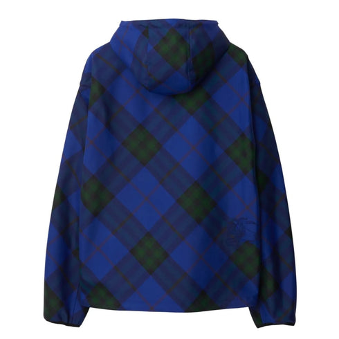 BURBERRY 8083618 Burberry House Check hooded jacket Blue JACKET MALE L