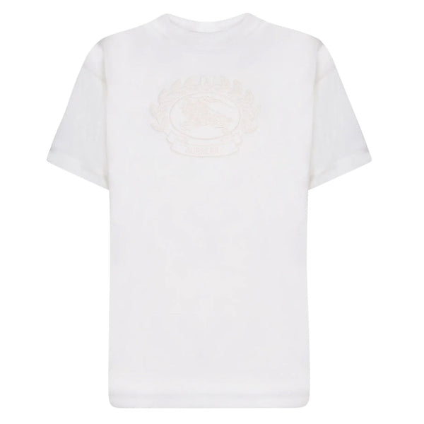 Burberry EKD Embroidered Logo Chalk T-Shirt S