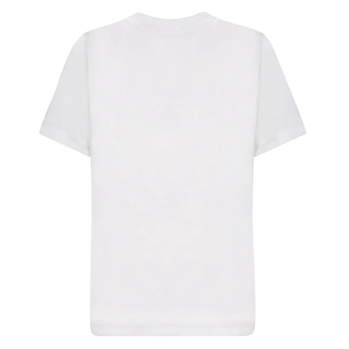 Burberry EKD Embroidered Logo Chalk T-Shirt S