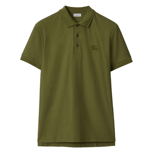 Burberry Eddie EKD Olive Green Polo Shirt S