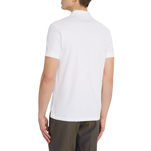 Burberry Eddie EKD White Polo Shirt S