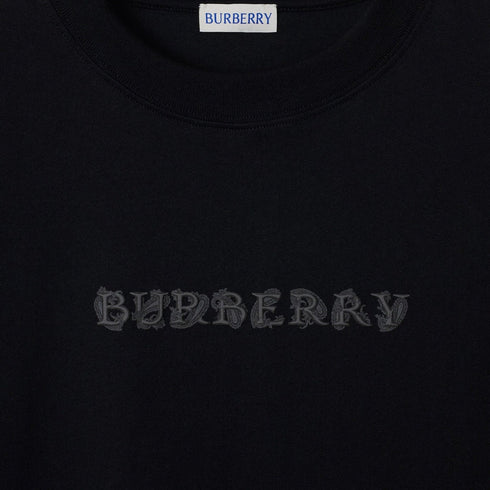 Burberry Paisley Logo Coal Black T-Shirt S