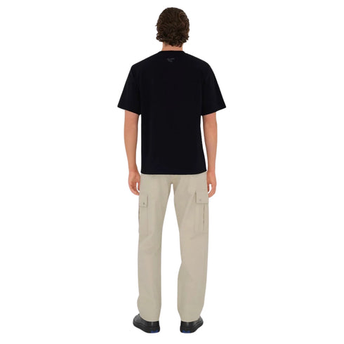 Burberry Paisley Logo Coal Black T-Shirt S