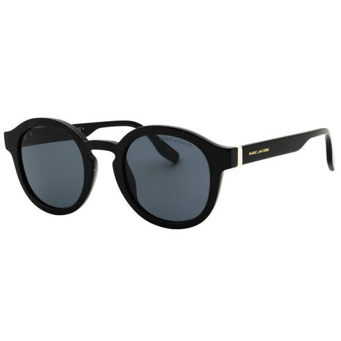 Marc Jacobs Black Round Lens Sunglasses One Size