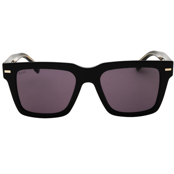 Hugo Boss BOSS 1442/S 0807 IR Black/Dark Grey Sunglasses Male 53X19X145 One Size