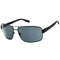 Hugo Boss 0521/S 0003 00 Matte Black (AH gray polarized lens) Sunglasses One Size
