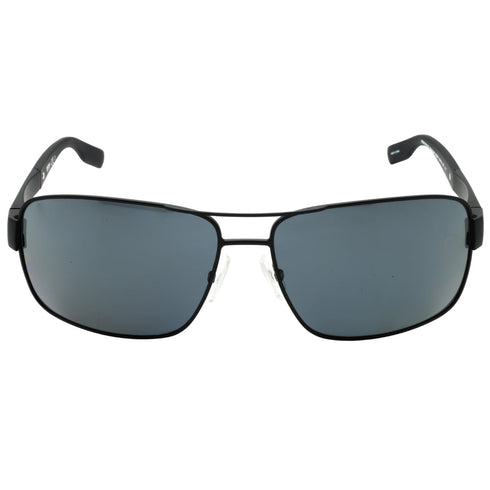 Hugo Boss 0521/S 0003 00 Matte Black (AH gray polarized lens) Sunglasses One Size