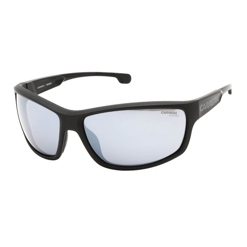 Carrera CARDUC 002/S 008A T4 Black Grey / Silver Mirror Sunglasses One Size
