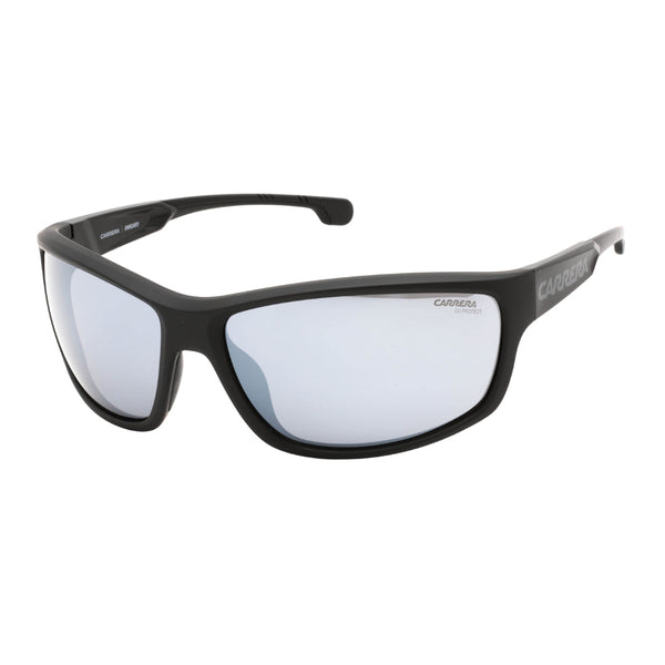 Carrera CARDUC 002/S 008A T4 Black Grey / Silver Mirror Sunglasses One Size