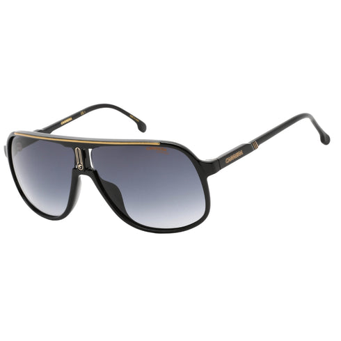 Carrera 1047/S 02M2 9O Black Gold / Grey Shaded Sunglasses One Size