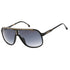 Carrera 1047/S 02M2 9O Black Gold / Grey Shaded Sunglasses One Size