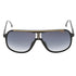 Carrera 1047/S 02M2 9O Black Gold / Grey Shaded Sunglasses One Size