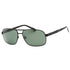 Banana Republic BR 1006/S 0003 UC MATTE BLACK / GREEN PZ Sunglasses One Size