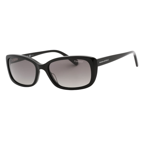 Banana Republic Grey SF Polarized Lensed Black Sunglasses One Size