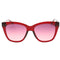 Calvin Klein Jeans CKJ22608S 679 CHERRY / Mauve Gradient Sunglasses Female One Size