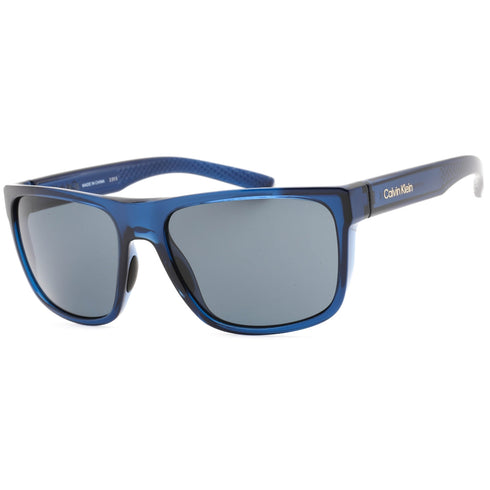 Calvin Klein CK22556S 406 DEEP TRANSPARENT BLUE / Grey Sunglasses One Size