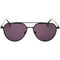 Calvin Klein Ck24100S 002 Matte Black/Dark Grey Sunglasses 57X15X145 One Size