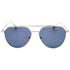 Calvin Klein Ck24100S 045 Silver/Blue Sunglasses 57X15X145 One Size