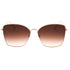 Longchamp LO117S 770 ROSE GOLD/Brown Gradient Sunglasses Female One Size